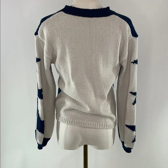 Splendid Blue Star Sweater, XS - Picture 10 of 14